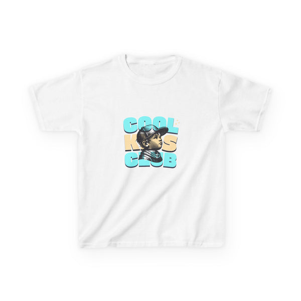 Cool Kids Club Heavy Cotton Tee for Children - Fun & Comfy T-Shirt